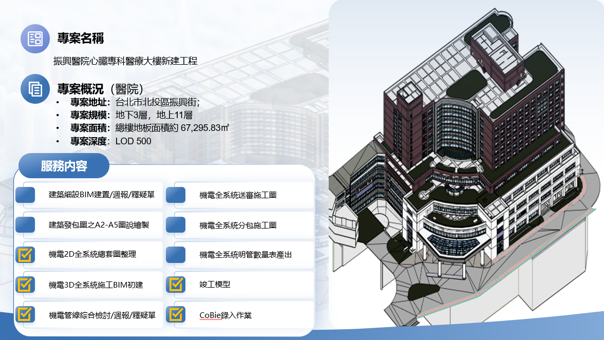 振興醫院心臟專科醫療大樓新建工程