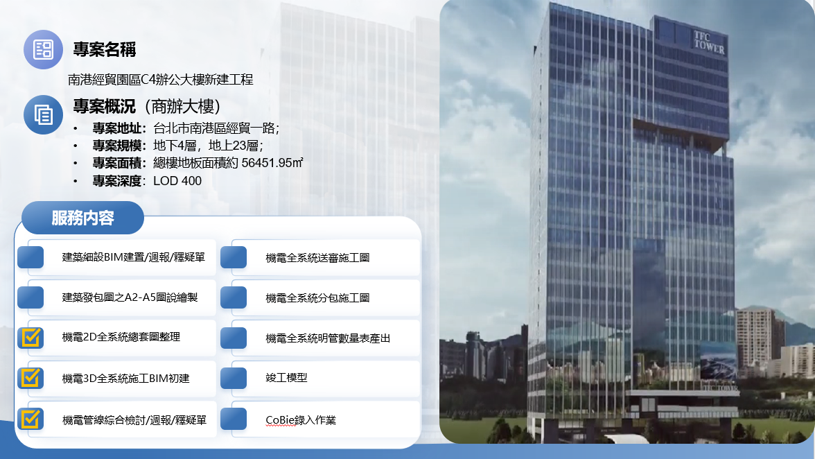 南港經貿園區C4辦公大樓新建工程